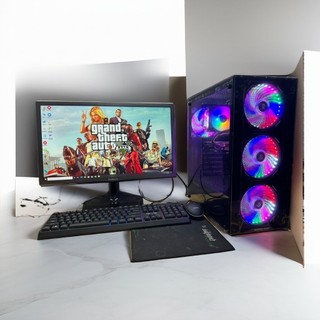 Bộ Máy Tính Chơi Game X79 E5 2643 V2 RAM 32GB SSD 256GB CARD GTX1050 2GB MÀN 24INH ĐẦY ĐỦ PHỤ KIỆN