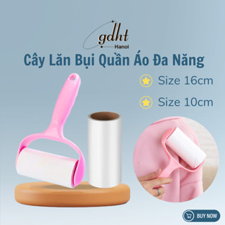  Cây Lăn Bụi Quần Áo Đa Năng Mini Cầm Tay Làm Sạch Quần Áo Chăn Màn Ga Giường Sofa Cây Lăn Lông Chó Mèo 