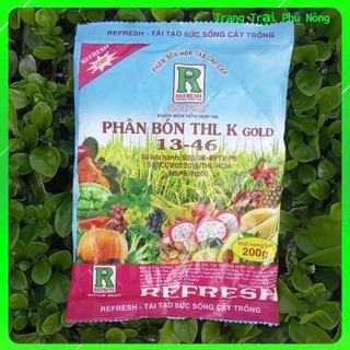 Phân Bón Lá KNO3 THL  K GOLD (13-46) Potassium Nitrate - Gói 200g