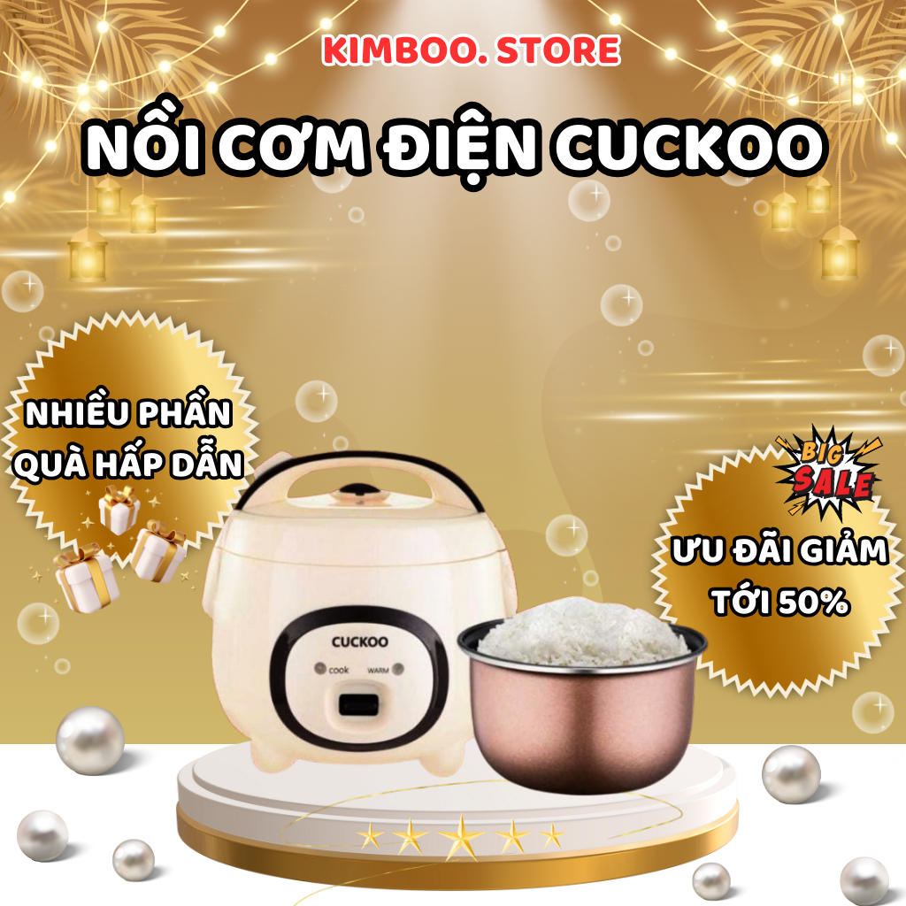 Nồi Cơm Điện Cuckoo - Nồi Cơm Điện Mini Gia Dụng Trung Kiên -tiết kiệm điện năng