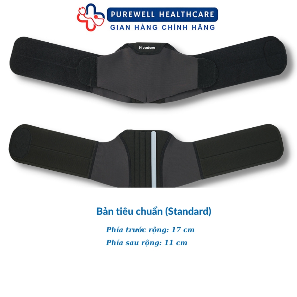 Đai lưng bonbone Pita Coru hỗ trợ các cơn đau lưng, cột sống, thắt lưng, thoát vị đĩa đệm, gai cột sống
