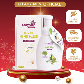 Bọt rửa tay Ladycare Foaming Hand Wash 250ml dưỡng da, sạch khuẩn, hương thơm dễ chịu - Lady & Men Viet Nam