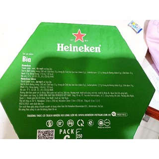 Set 6 lon bia Heineken (Quà tặng Tết 2024)