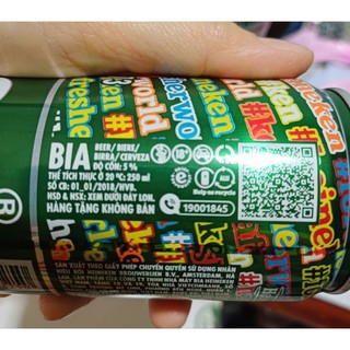 Set 6 lon bia Heineken (Quà tặng Tết 2024)