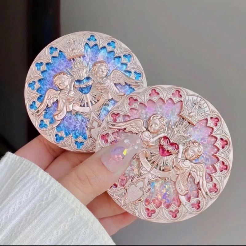 Flower Knows PHẤN Highlighter Little Angel Collection Embossed 8g