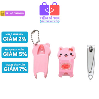 Dụng cụ bấm móng tay móng chân mini - bấm cắt móng họa tiết hoạt hình - hình thú cute