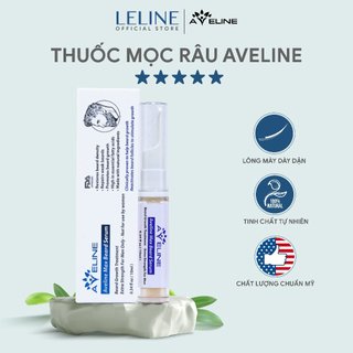 Serum kích mọc Râu AVELINE của Mỹ giúp râu mọc đều chắc khoẻ tự nhiên