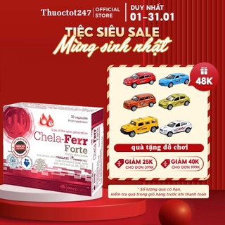 Sắt hữu cơ Chela Ferr Forte cho bà bầu