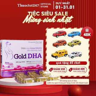 Gold DHA cho bà bầu, DHA gold không tanh hàng nội địa Balan