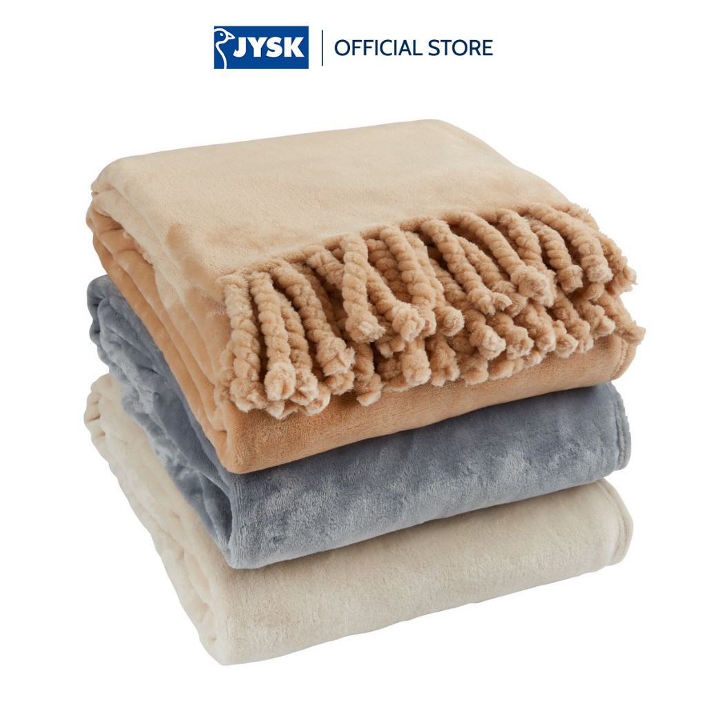 Chăn sofa | JYSK Bonderose | polyester | nhiều màu | R130xD170cm