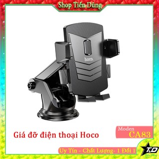 Giá đỡ điện thoại Hoco CA83 dùng cho ô tô để từ 4,5-7 inch, gắn trên tap lô và kính