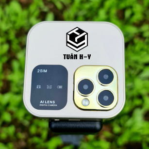 Điện thoại i16 Pr i15 pr 3 mắt 2 sim mới nguyên hộp bảo hành 12 tháng hình thức đẹp lạ