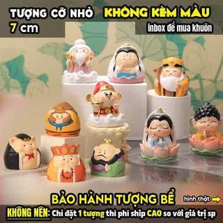 Tượng tô màu, THẦN THOẠI TÂY DU, SIZE M, thạch cao trắng (Không kèm màu), luyện vẽ, decor