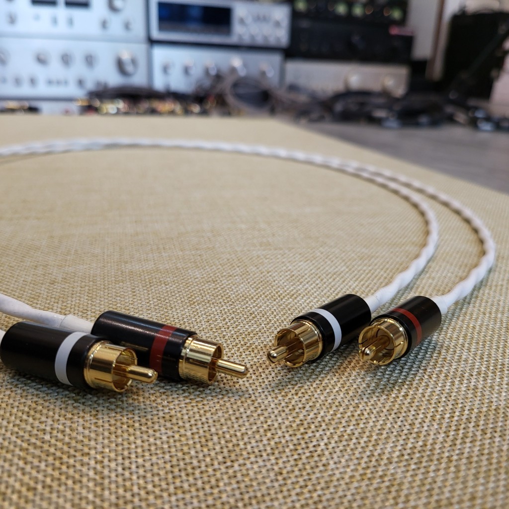 Dây AV Kimber Kable mạ Bạc chống nhiễu cao cấp của Mỹ, giá 1 cặp