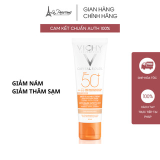 Kem Chống Nắng Vichy Giảm Nám Giảm Thâm Sạm Anti-Tache Captial Soleil 50ml
