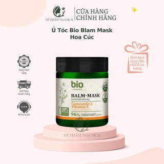 Kem ủ xả giúp tóc chắc khỏe Bio Naturell chiết xuất Hoa Cúc La Mã, Trứng Gà