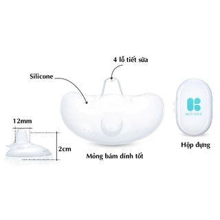 Trợ ti silicon Mother-K -Hàn Quốc.Size M