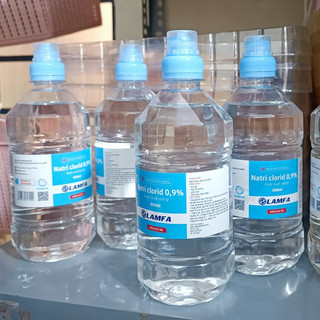 Nước muối sinh lý natri clorid 0.9% 500ml