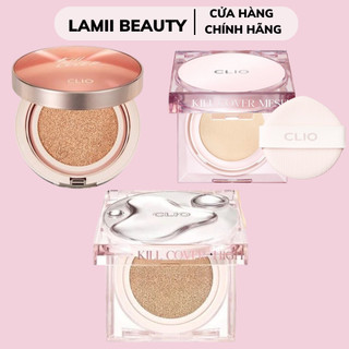 PHẤN NƯỚC CLIO MESH HIGH GLOW CUSHION CÁC DÒNG kèm lõi - LAMII BEAUTY
