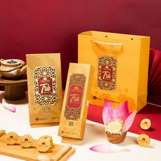 Trà Sen Tây Hồ Bách Niên Codytea, Trà ướp gạo Sen Hồ Tây Bách Niên dạng viên nén Codytea