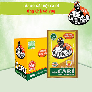 Lốc 24 gói bột cà ri ông chà và 20g