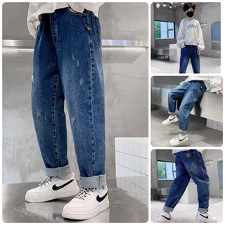 quần jean quần bò bé trai lớn quần dài cho bé size đại JL11 size 130-170 25-45 kg thời trang trẻ em hàng quảng châu
