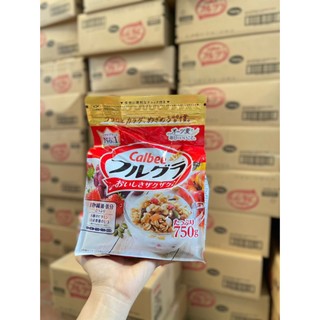 Ngũ cốc calbee đỏ 750g date 5/24