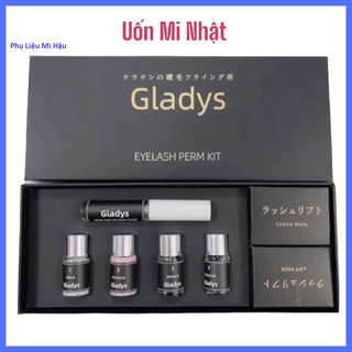 [ Chính Hãng ] Bộ Uốn Mi Nhật GLadys_Sét Uốn Mi _Hộp Thuốc Uốn Mi Collagen Cao Cấp 6D _Dụng Cụ Uốn Mi_Uốn Mi Tại Nhà