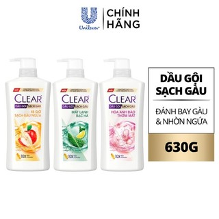 Dầu gội clear 630g
