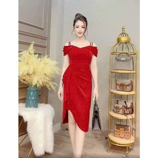 ĐẦM TRỄ VAI 2 DÂY TÀ BÈO CAO CẤP , TRẺ TRUNG, SANG TRỌNG , NĂNG ĐỘNG , QUÝ PHÁI ,  ĐI LÀM ĐI CHƠI ĐỀU PHÙ HỢP