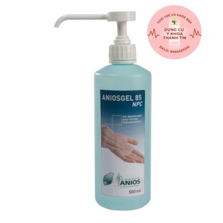 500ml Aniosgel 85 NPC gel sát khuẩn tay nhanh.
