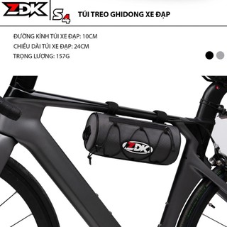 Túi đa năng zdk s4, túi xe đạp thể thao treo ghi đông, treo sườn xe đựng đồ dùng, mẫu túi trống cực xịn