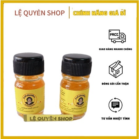 Dầu bà mập thái lan màu vàng