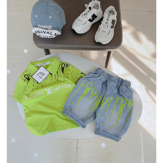 [15-33kg] Set jean cổ đức cho bé trai