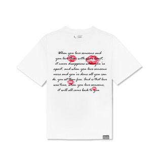 Áo thun unisex form rộng tay lỡ phông nam nữ kiss | local brand m studio