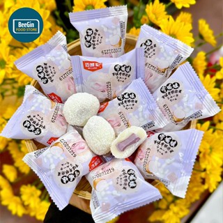 (Xả date 10/05)Thùng 1kg Bánh Mochi Sữa Nhân Kem Khoai Môn, Đậu Nành, Sầu Riêng, Đào, Xoài - BeeGin Food