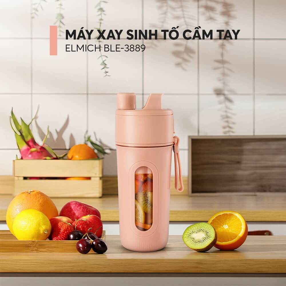 Máy Xay Sinh Tố Cầm Tay Elmich BLE-3889