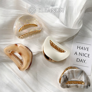 Kẹp tóc nữ càng cua Eleanor Accessories kiểu dáng basic kẹp tóc ngọc trai nhân tạo phụ kiện tóc 6469