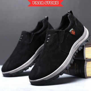 Giày lười nam cực đẹp, Giày thể thao nam không dây form chuẩn ôm chân FASA STORE