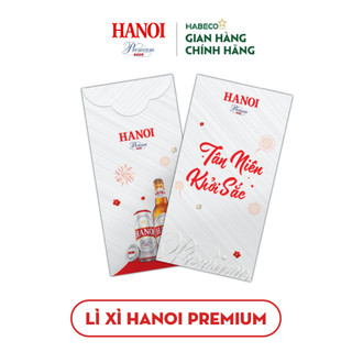 Set 10 bao lì xì Bia Hanoi Premium