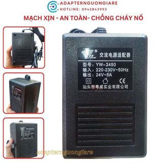 Bộ nguồn AC xoay chiều cho camera PTZ 24v 5a