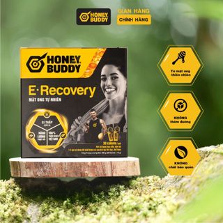 Hộp gel năng lượng thể thao E.Recovery HONEY BUDDY, từ mật ong thiên nhiên, phục hồi năng lượng nhanh chóng