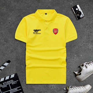 Mẫu áo polo logo clb arse**nal, áo thể thao bóng đá trẻ trung lịch lãm || antono sport