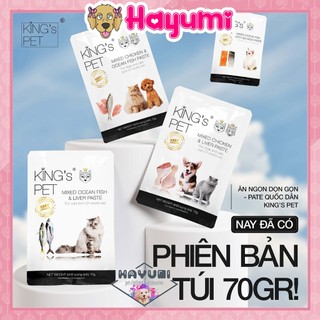 Pate gói kingpet 70g cho chó mèo mọi lứa tuổi - hayumi