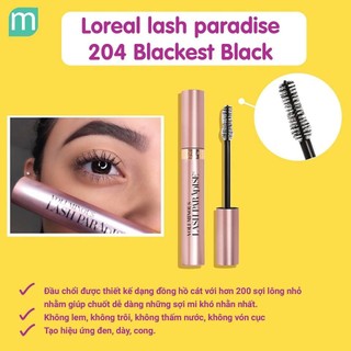 Mascara Loreal lash paradise 204 Blackest Black