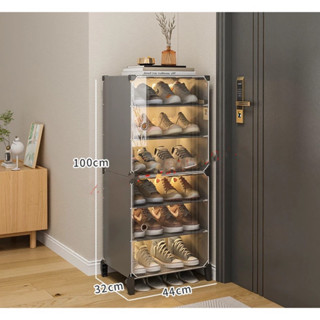 Tủ giày, kệ giày tủ nhựa lắp ghép 6 ngăn đựng giày dép