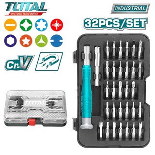 Bộ 32 tua vít sửa điện thoại Total THT250PS0321