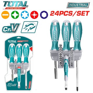 Bộ 24 tua vít Total TACSD302462
