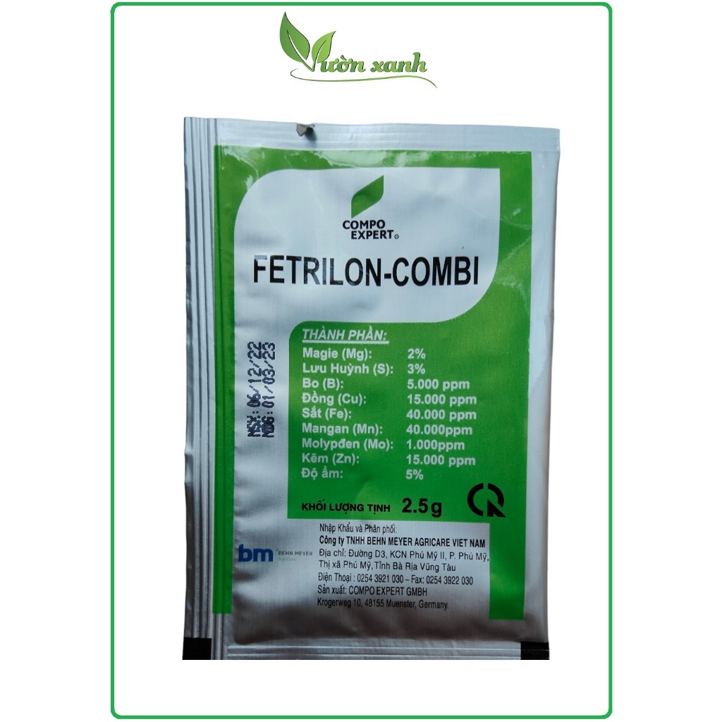 Phân bón lá trung vi lượng FETRILON-COMBI (25g/ 2.5gr)
