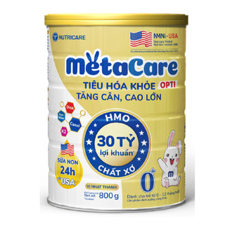 Sữa công thức MetaCare Opti 0+ lon 800g